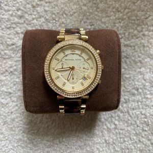 Michael Kors Tortoise Watch